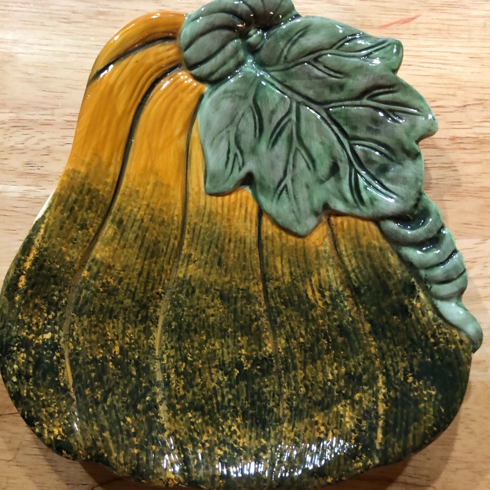 Decorative Ceramic Fall Dish